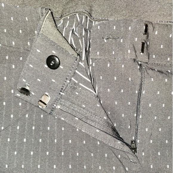 Lane Bryant Black & White Polka Dot Stretch Trousers Plus Size 18 - Picture 4 of 8